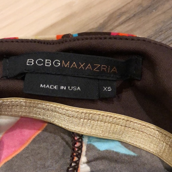 BCBG MaxAzria colorful dress. Made in USA. - Picture 8 of 9